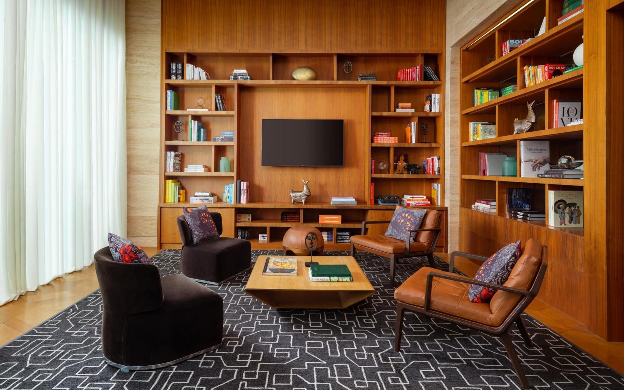 Sheraton Baku Intourist Kültér fotó Library at The Westin